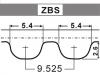 时规带 Timing Belt:8-94221-435-0