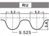 Steuerriemen Timing Belt:14400-P72-014